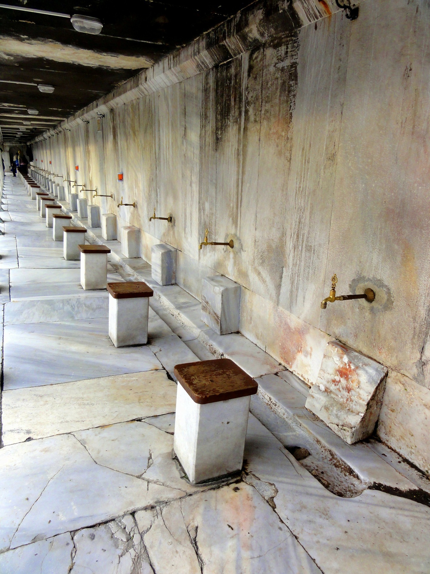 La description des ablutions.