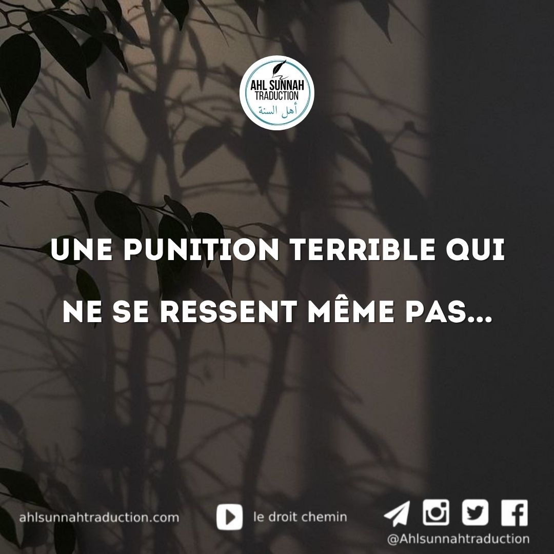 Une punition terrible qui ne se ressent même pas…